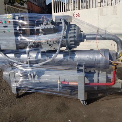Máy Làm Lạnh Nước Mitsubishi 30hp Bầu Ngưng Ống Thau